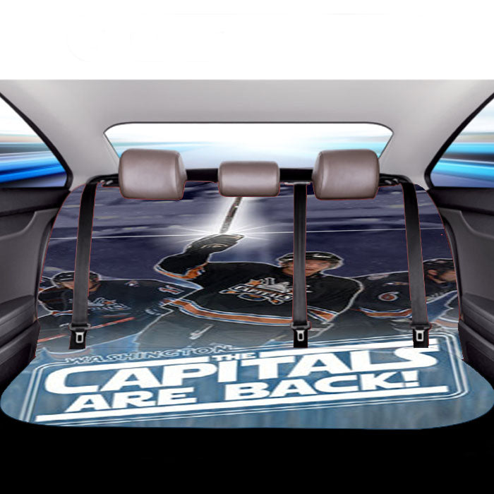 Washington Capitals Are Back Car Back Rear Seat Covers