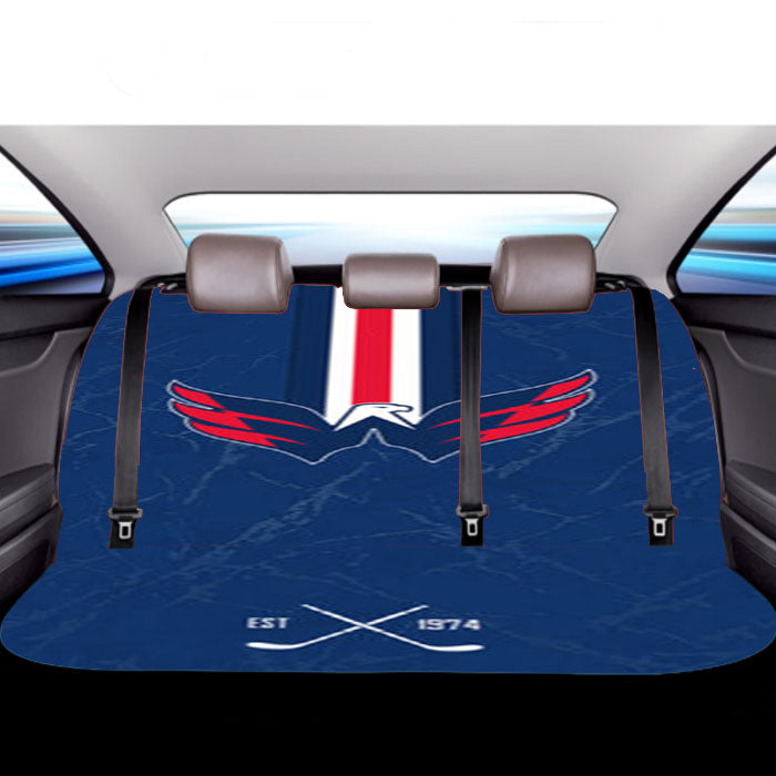 Washington Capitals Est 1974 Car Back Rear Seat Covers