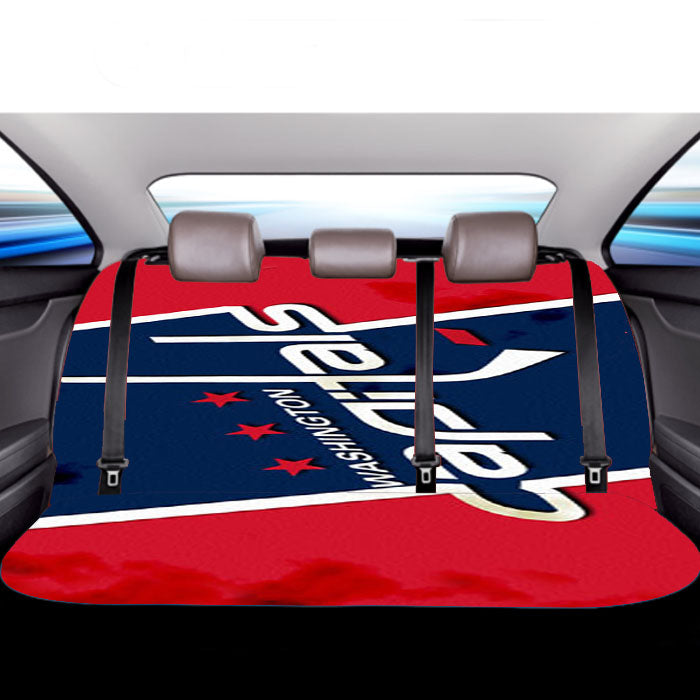 Washington Capitals Flag Car Back Rear Seat Covers
