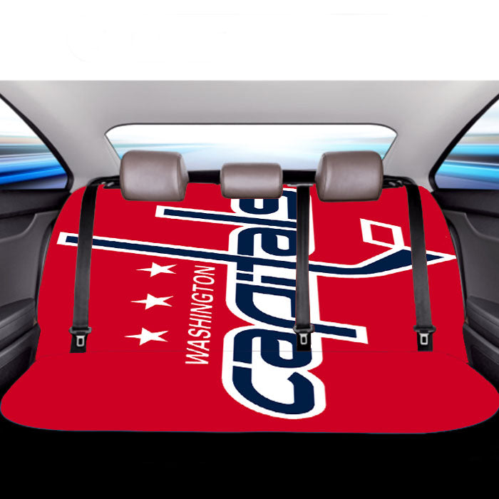 Washington Capitals Hockey Logo Car Back Rear Seat Covers