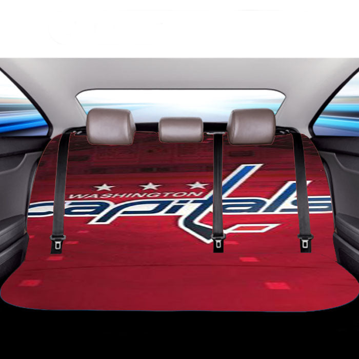 Washington Capitals Star Logo Car Back Rear Seat Covers