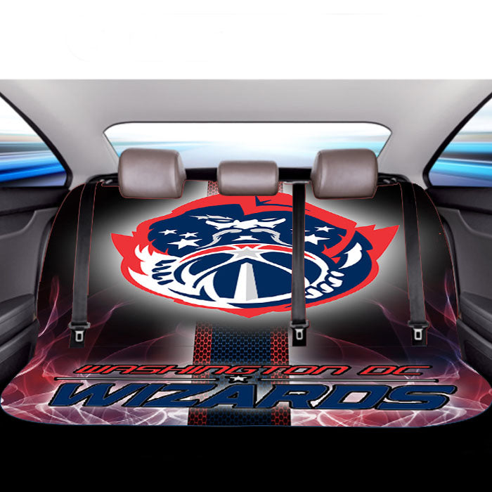 Washington Dc Wizards Art Car Back Rear Seat Covers