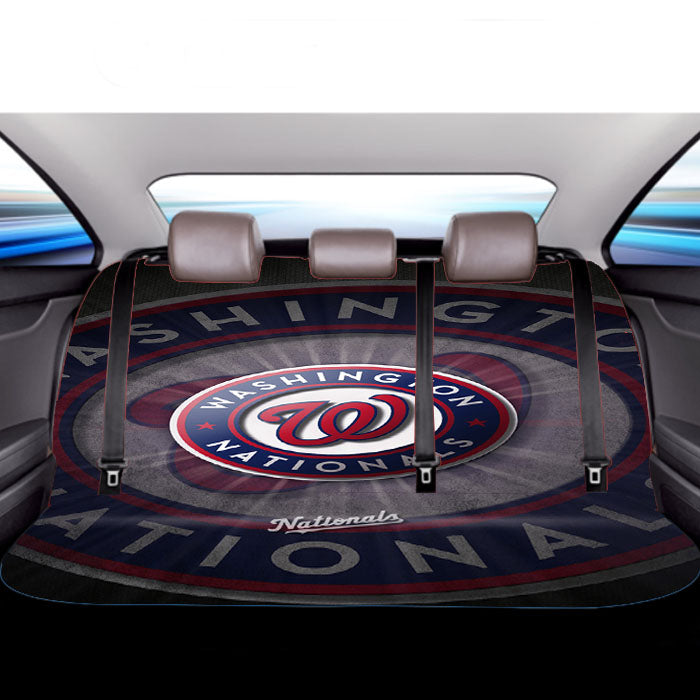 Washington Nationals Mlb Car Back Rear Seat Covers