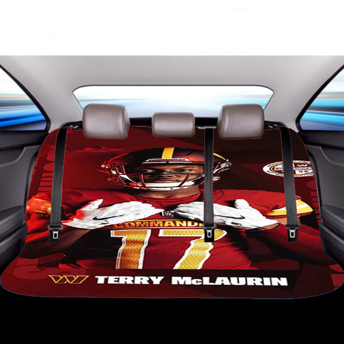 Washington Terry Mclaurin Car Back Rear Seat Covers