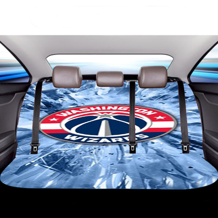 Washington Wizards Crystal Car Back Rear Seat Covers