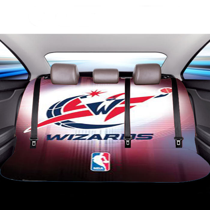 Washington Wizards Emblem Car Back Rear Seat Covers