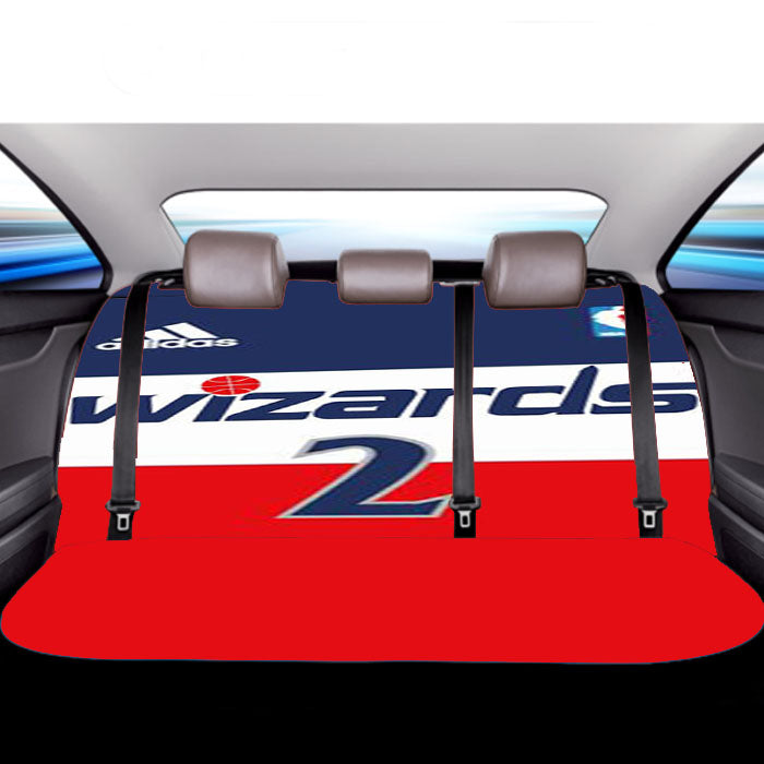 Washington Wizards Jersey Car Back Rear Seat Covers