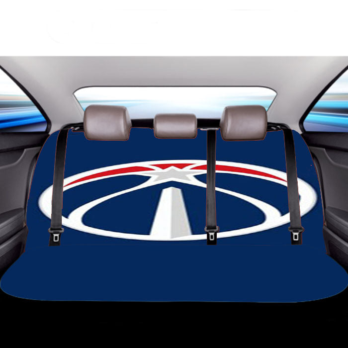 Washington Wizards Symbol Car Back Rear Seat Covers