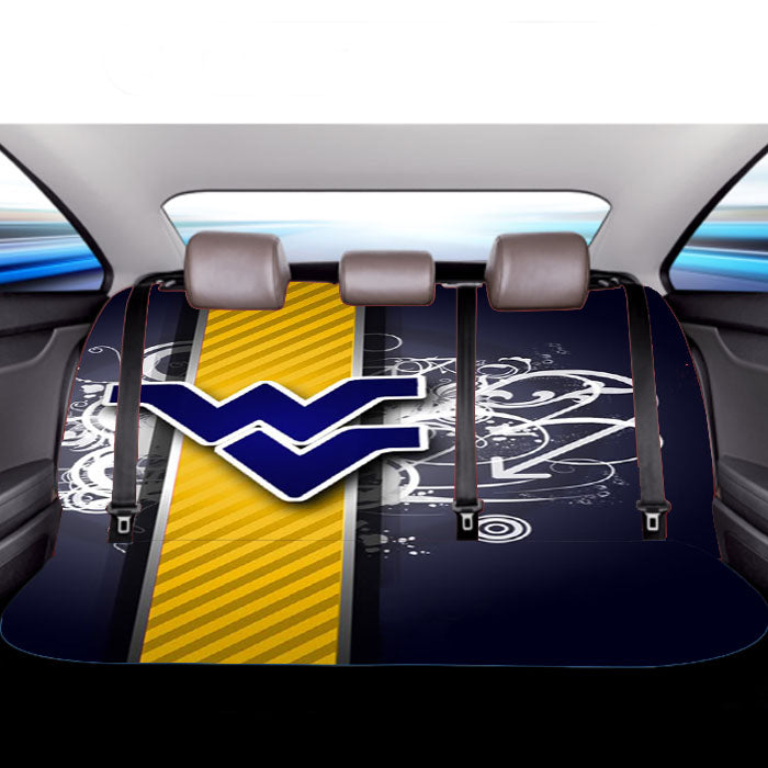 West Virginia Logo Car Back Rear Seat Covers
