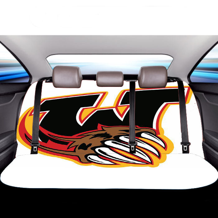 Wild Logo Hockey Car Back Rear Seat Covers