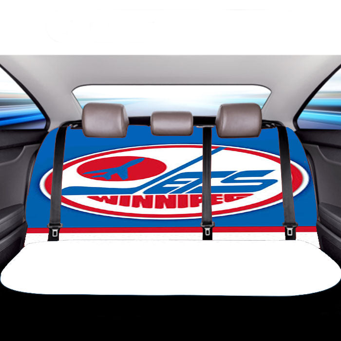 Winnipeg Jets Emblem Car Back Rear Seat Covers