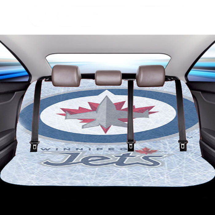 Winnipeg Jets Nhl Car Back Rear Seat Covers
