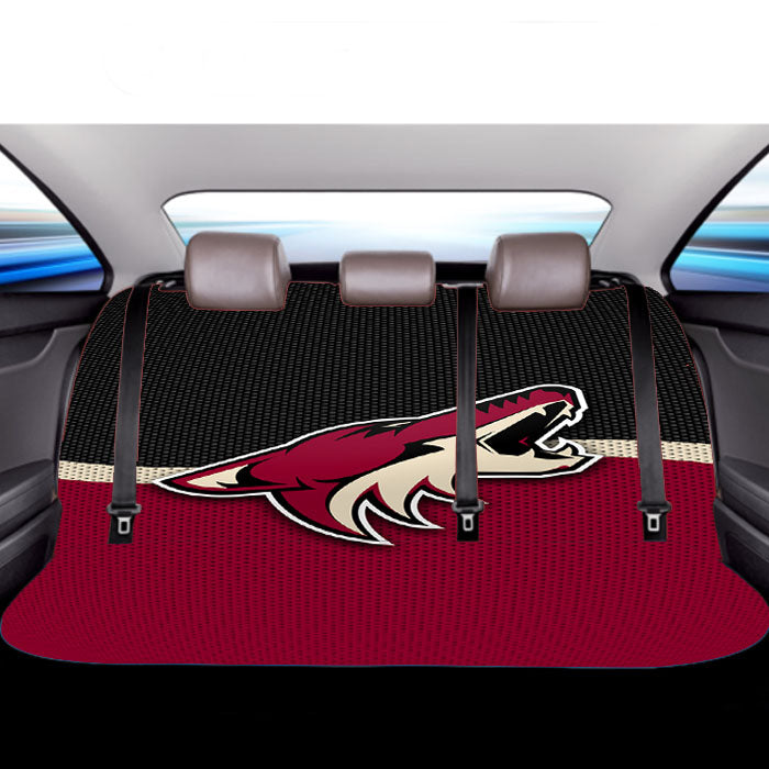 Wolf Arizona Coyotes Nhl Logo Car Back Rear Seat Covers