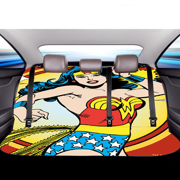 Wonder Woman Car Back Rear Seat Covers