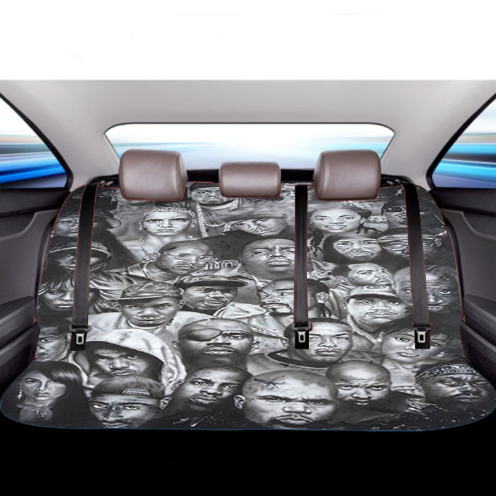 Wu Tang Clan Big Legends Of Rap Car Back Rear Seat Covers