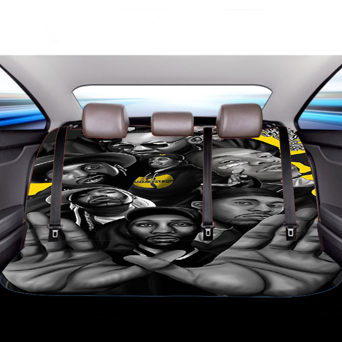 Wu Tang Clan Fanart Car Back Rear Seat Covers