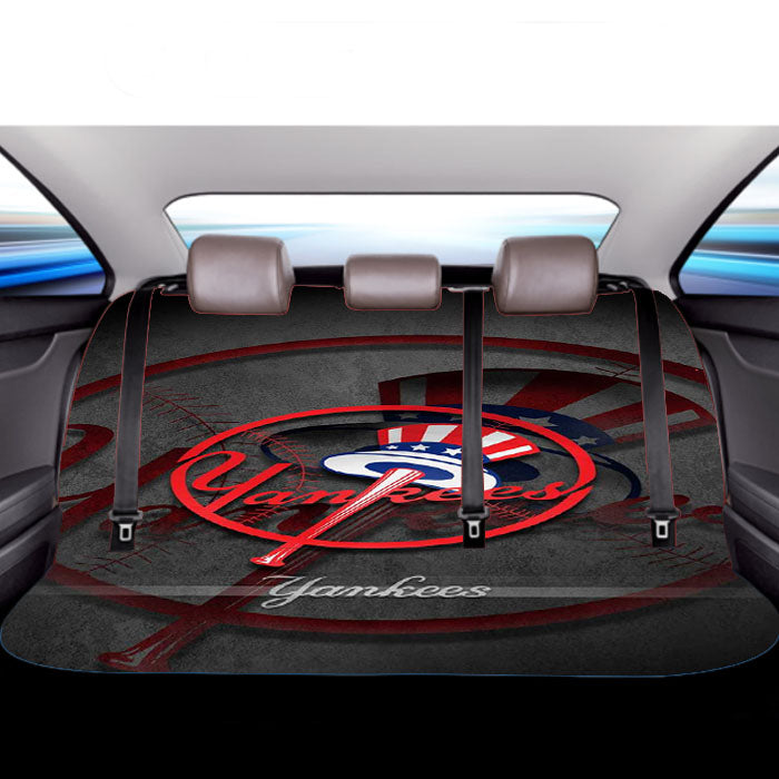 Yankees Car Back Rear Seat Covers