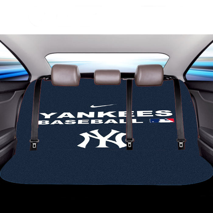 Yankees New York Baseball Mlb Car Back Rear Seat Covers