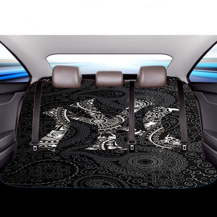 Yankees Newyork Bandana Pattern Protector Car Back Rear Seat Covers