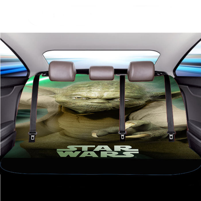 Yoda Star Wars Car Back Rear Seat Covers
