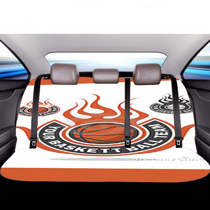 Your Basketball Team Car Back Rear Seat Covers