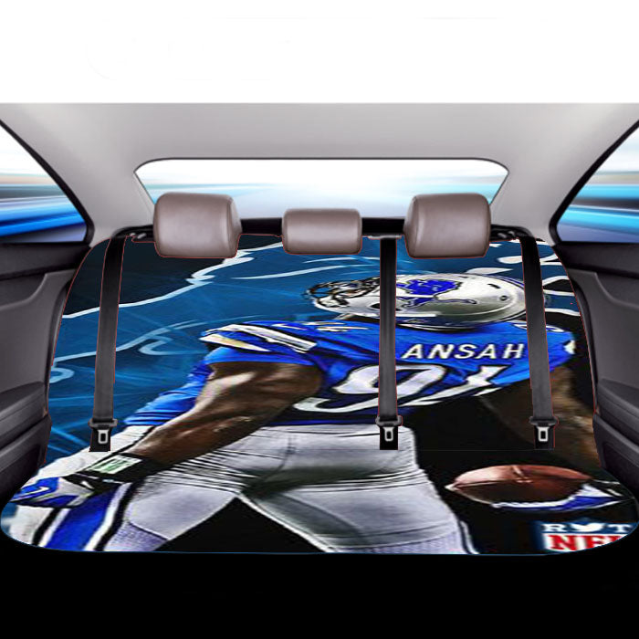 Ziggy Ansah Detroit Lions Car Back Rear Seat Covers