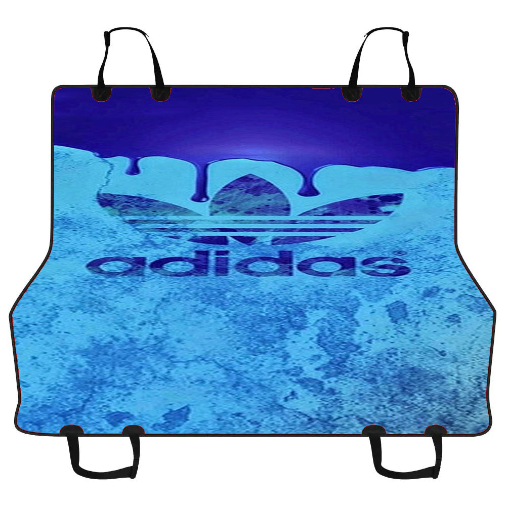Adidas Logo Blue Liquid Car Pet Seat Cover