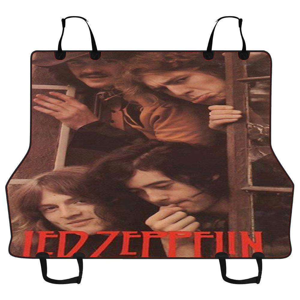 Led Zeppelin Chateau Marmont Old Poster Car Pet Seat Cover