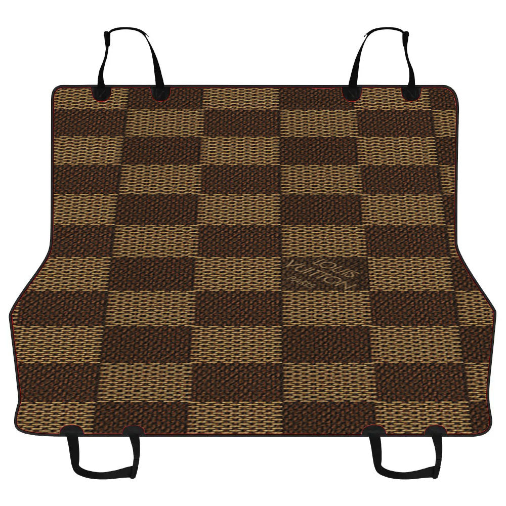 Louis Vuitton Brown Car Pet Seat Cover