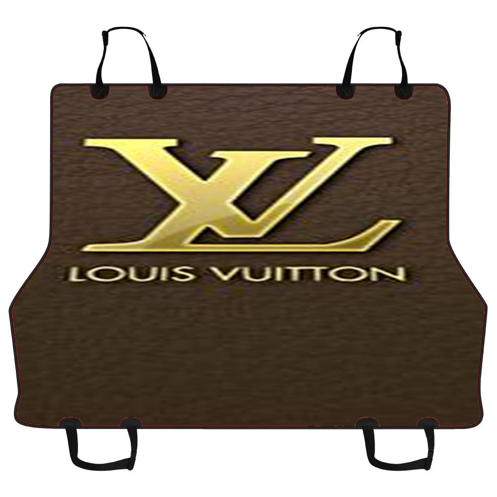 Louis Vuitton Leather Car Pet Seat Cover