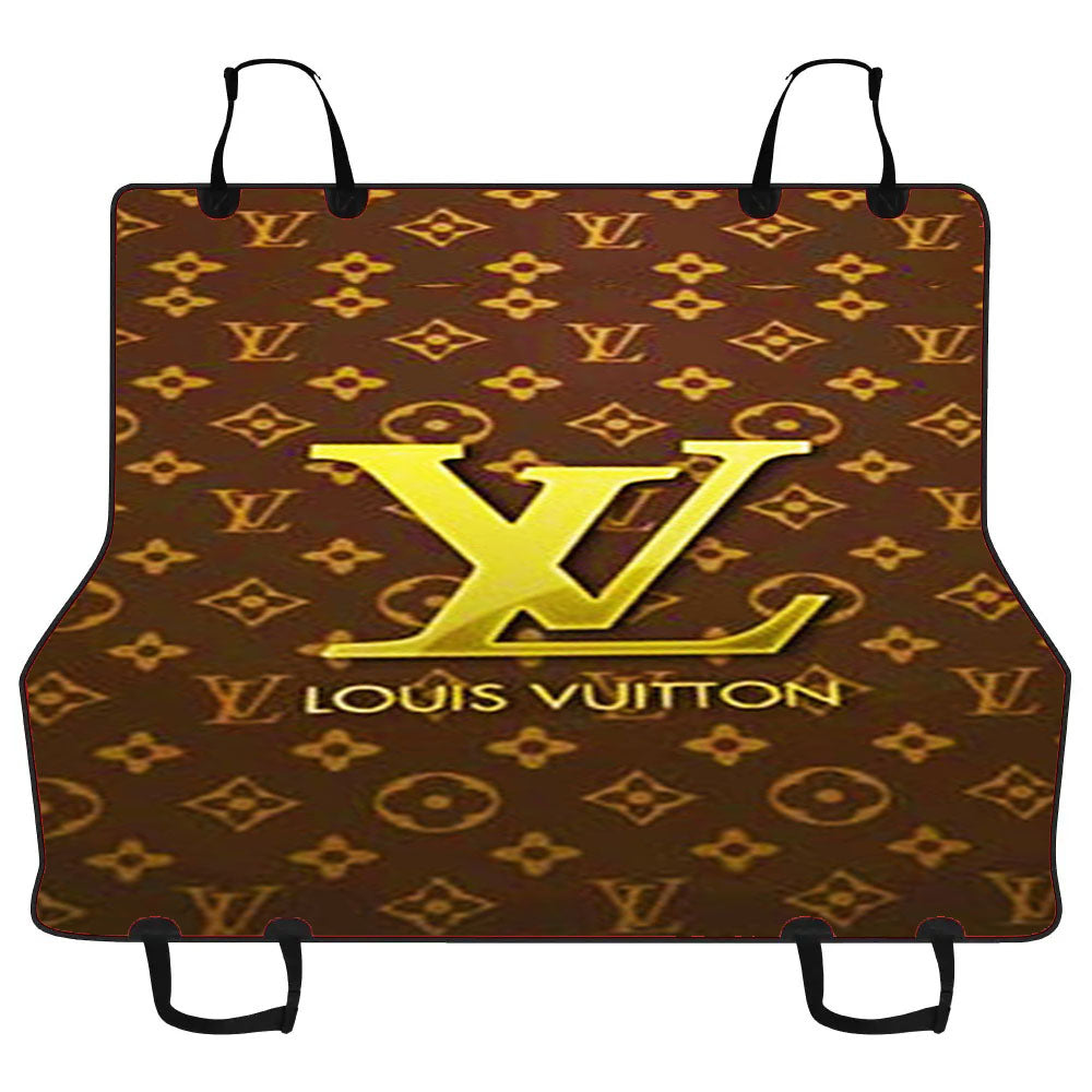Louis Vuitton Logo Car Pet Seat Cover