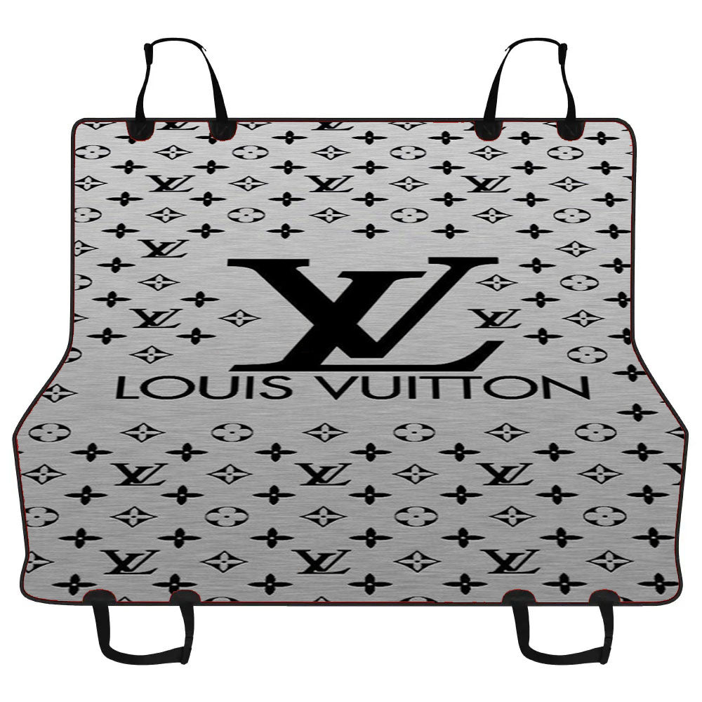 Louis Vuitton Pattern Bray Car Pet Seat Cover