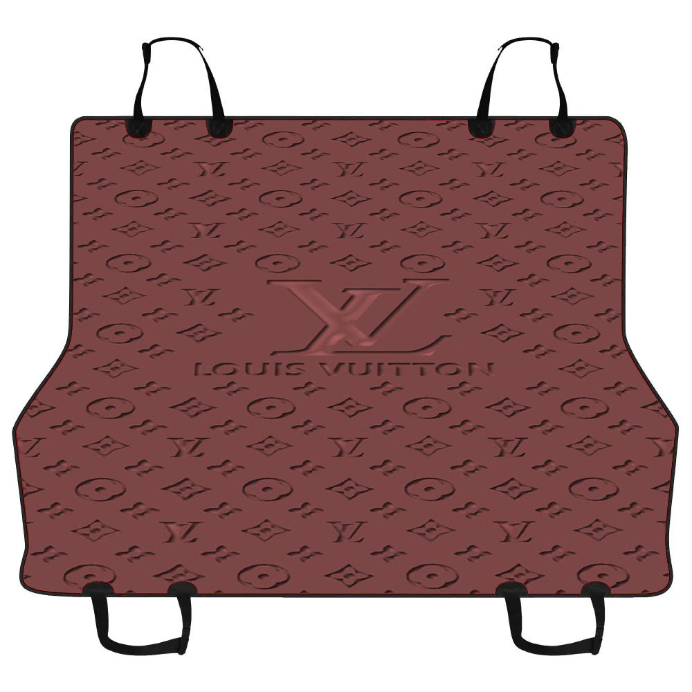 Louis Vuitton Wallpaper Red Car Pet Seat Cover