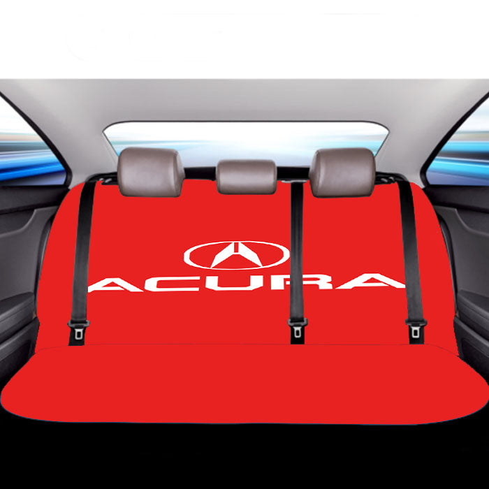 Acura Logo  Car Back Rear Seat Covers