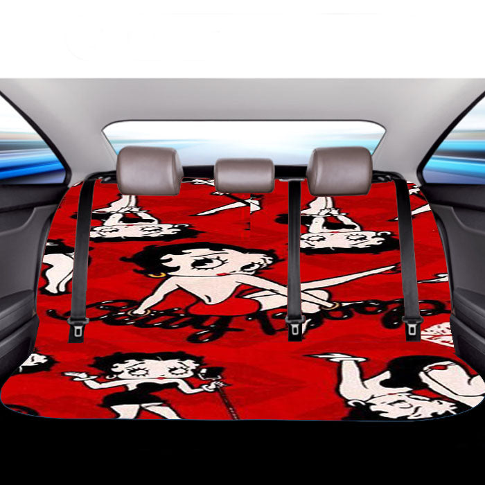 Betty Boop 3  Car Back Rear Seat Covers
