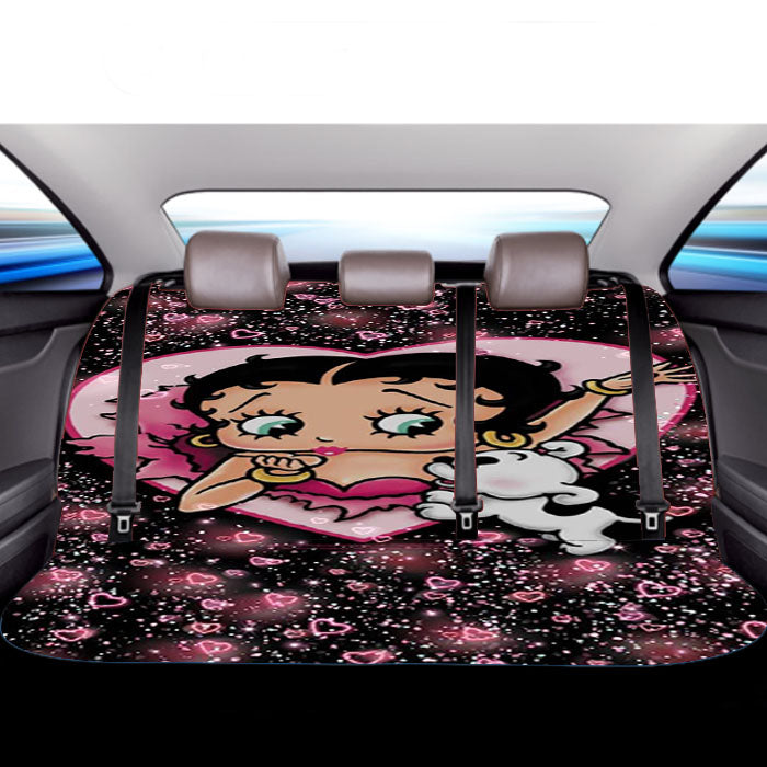 Betty Boop Classic  Car Back Rear Seat Covers