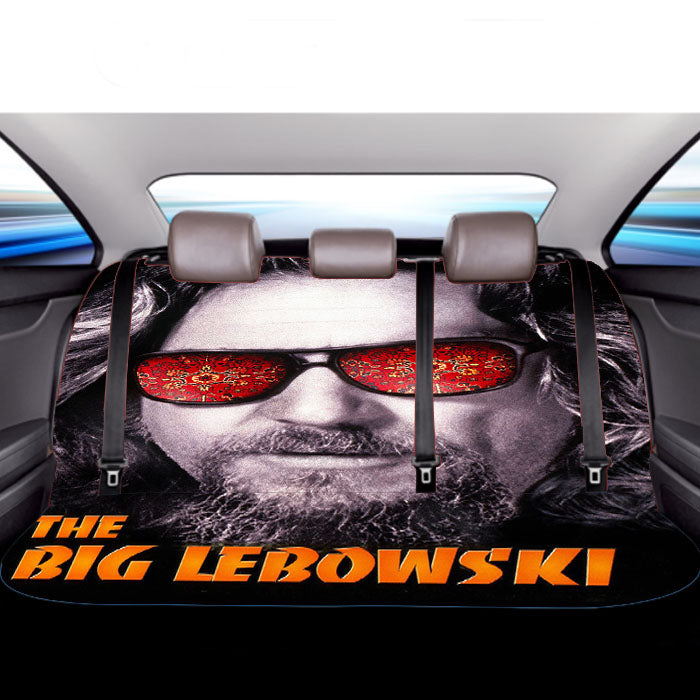Big Lebowski Dude  Car Back Rear Seat Covers