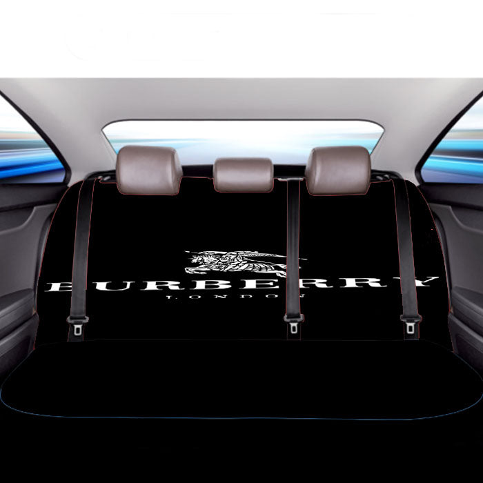 Burberry Black  Car Back Rear Seat Covers