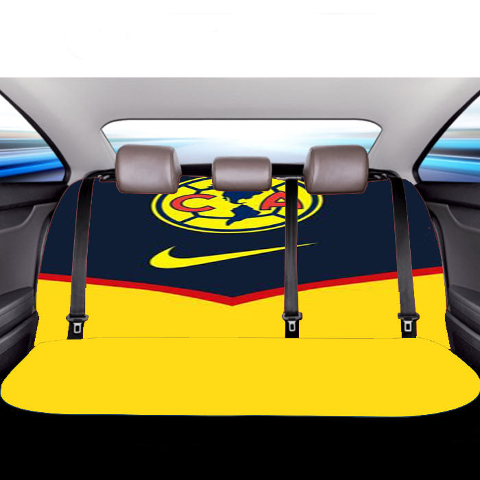 Club America Batch Logo  Car Back Rear Seat Covers