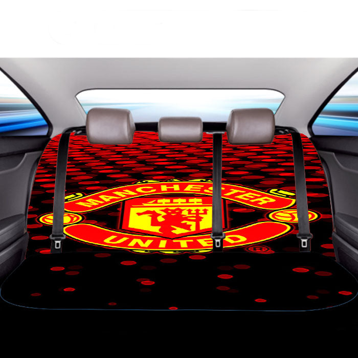 Cool Manchester United Logo  Car Back Rear Seat Covers