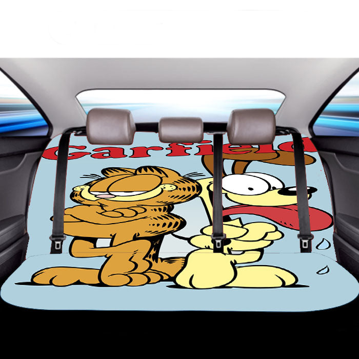 Garfield And Dog  Car Back Rear Seat Covers