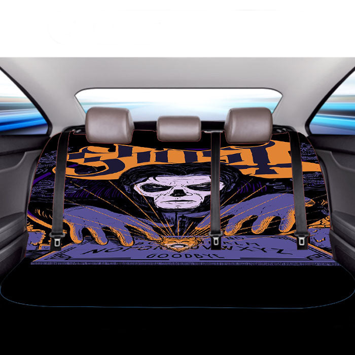 Ghost Band Illustration Of Dark  Car Back Rear Seat Covers