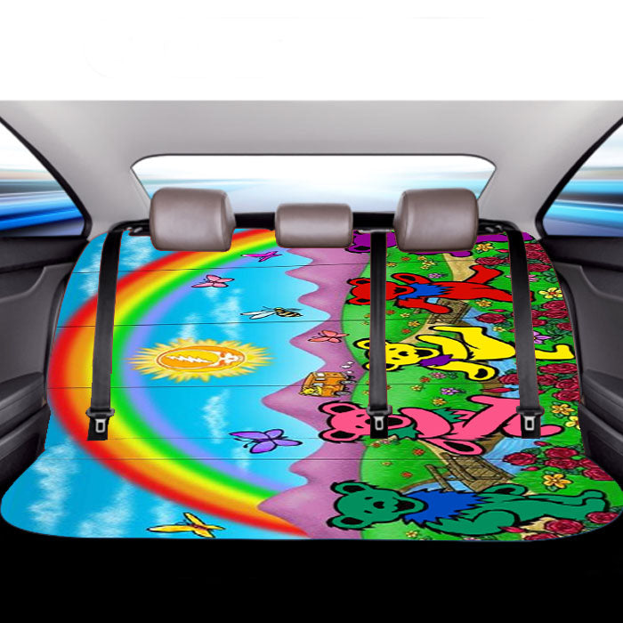 Grateful Dead Rainbow Wallpapers  Car Back Rear Seat Covers