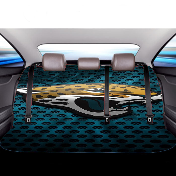 Jacksonville Jaguars Logo  Car Back Rear Seat Covers