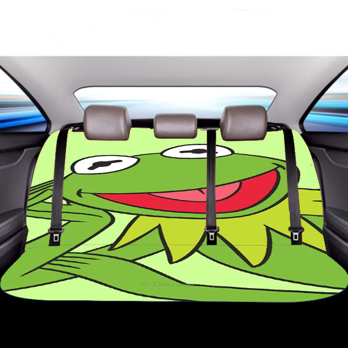 Kermit The Frog Doll Vector  Car Back Rear Seat Covers