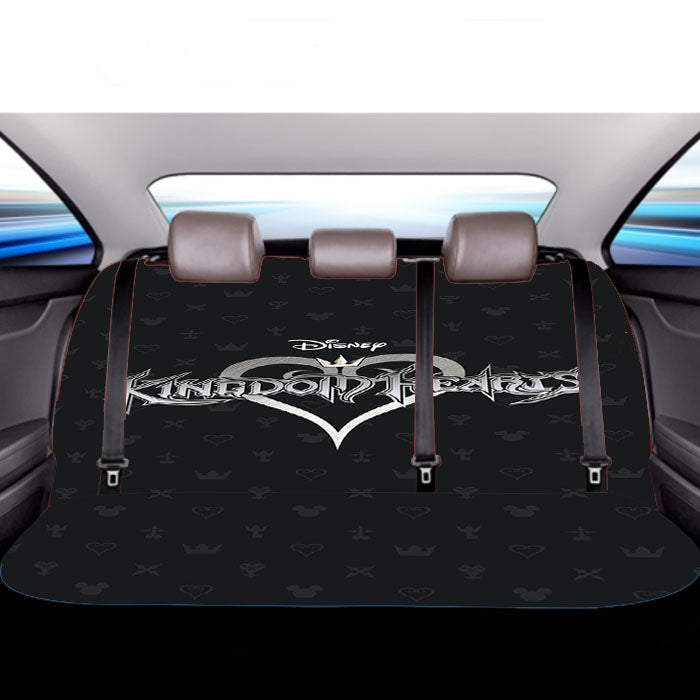 Kingdom Hearts Disney Pattern  Car Back Rear Seat Covers