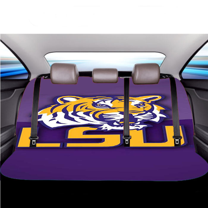 Lsu Tigers 2  Car Back Rear Seat Covers