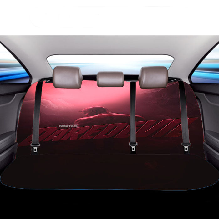 Marvel Daredevil Poster  Car Back Rear Seat Covers
