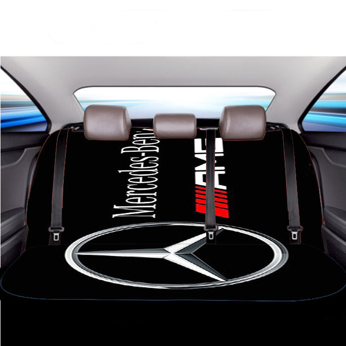 Mercedes Benz Amg Logo  Car Back Rear Seat Covers