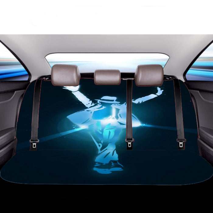Michael Jackson Blue Vector  Car Back Rear Seat Covers